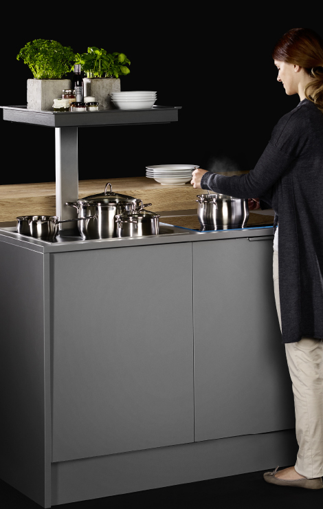 Qanto - the vertical use of hidden storage space