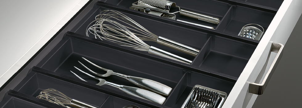 cuisio - ein elegantes und wertiges Einsatzsystem für Schubkästen